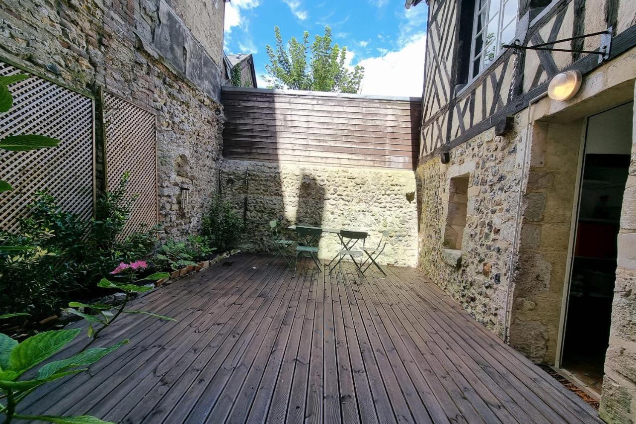 La Terrasse Notre Dame - Character House - 4P - Center Honfleur Villa Exterior photo